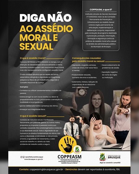 Hoje, 02 de Maio, comemora-se o Dia Nacional do Combate ao Assédio Moral e o SINSEB aproveita a data para divulgar um material da COPPEASM – Comis...