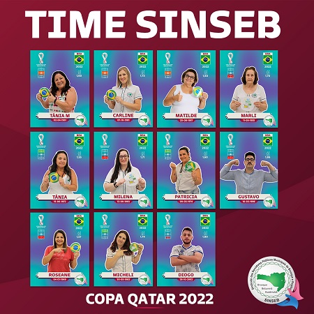SINSEB em clima de Copa do Mundo! - TIME SINSEB