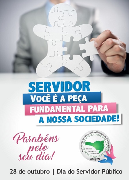 SINSEB homenageia o "Dia do Servidor Público" em suas redes.