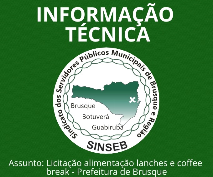 Parecer Técnico - Licitações Prefeitura de Brusque