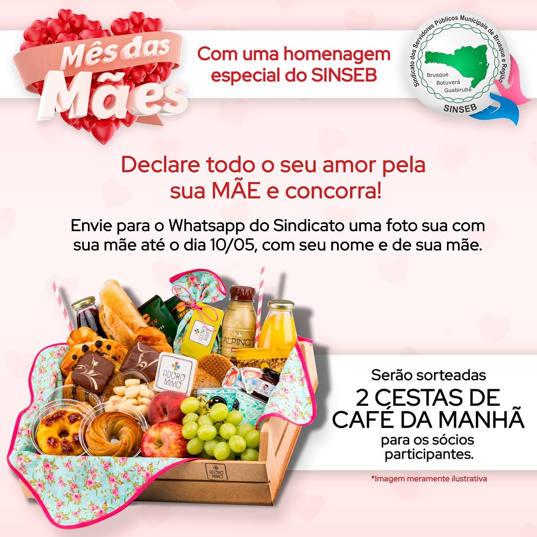 Mais mães dos nossos sócios homenageadas!  Hoje é o ÚLTIMO dia para enviar sua foto e participar da Promoção do Dia das Mães concorrendo a 2 cestas...