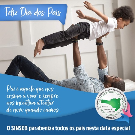 SINSEB homenageia o "Dia dos Pais" em suas redes.