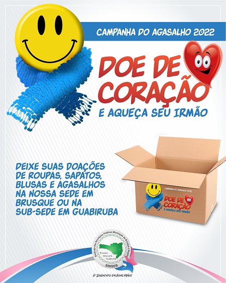 Campanha do Agasalho 2022 - SINSEB