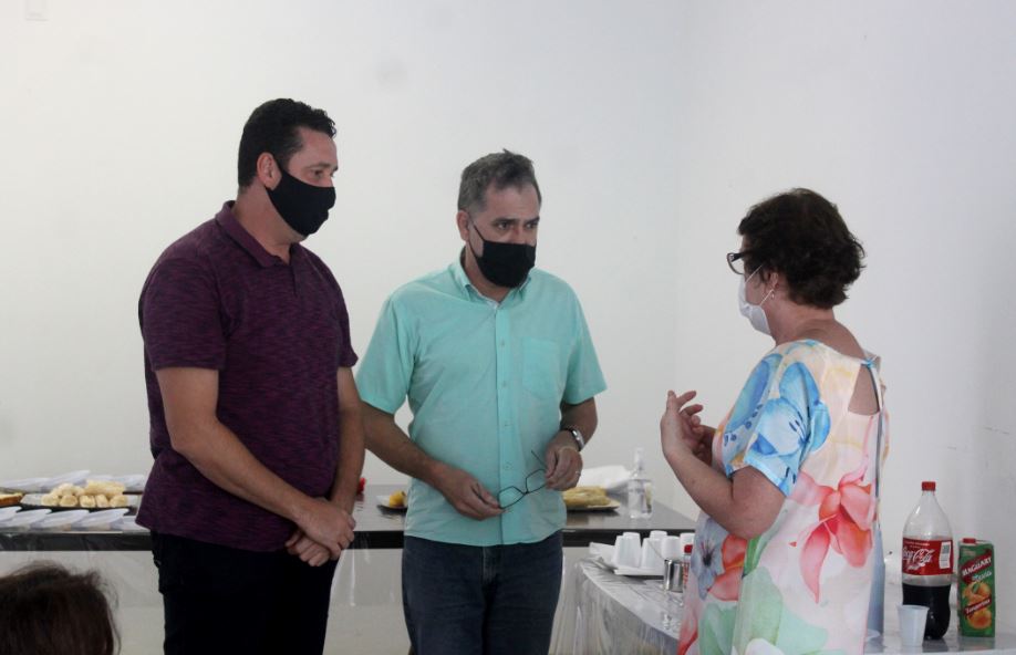 Café dos aposentados e Visita do Vereador Jean Dalmolin (28/01/2021)